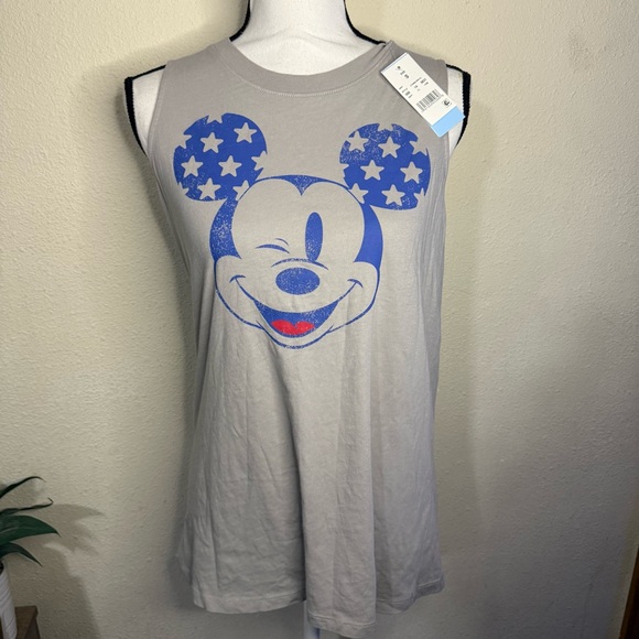 Disney Mickey Mouse Patriotic Tank Top - Picture 1 of 3
